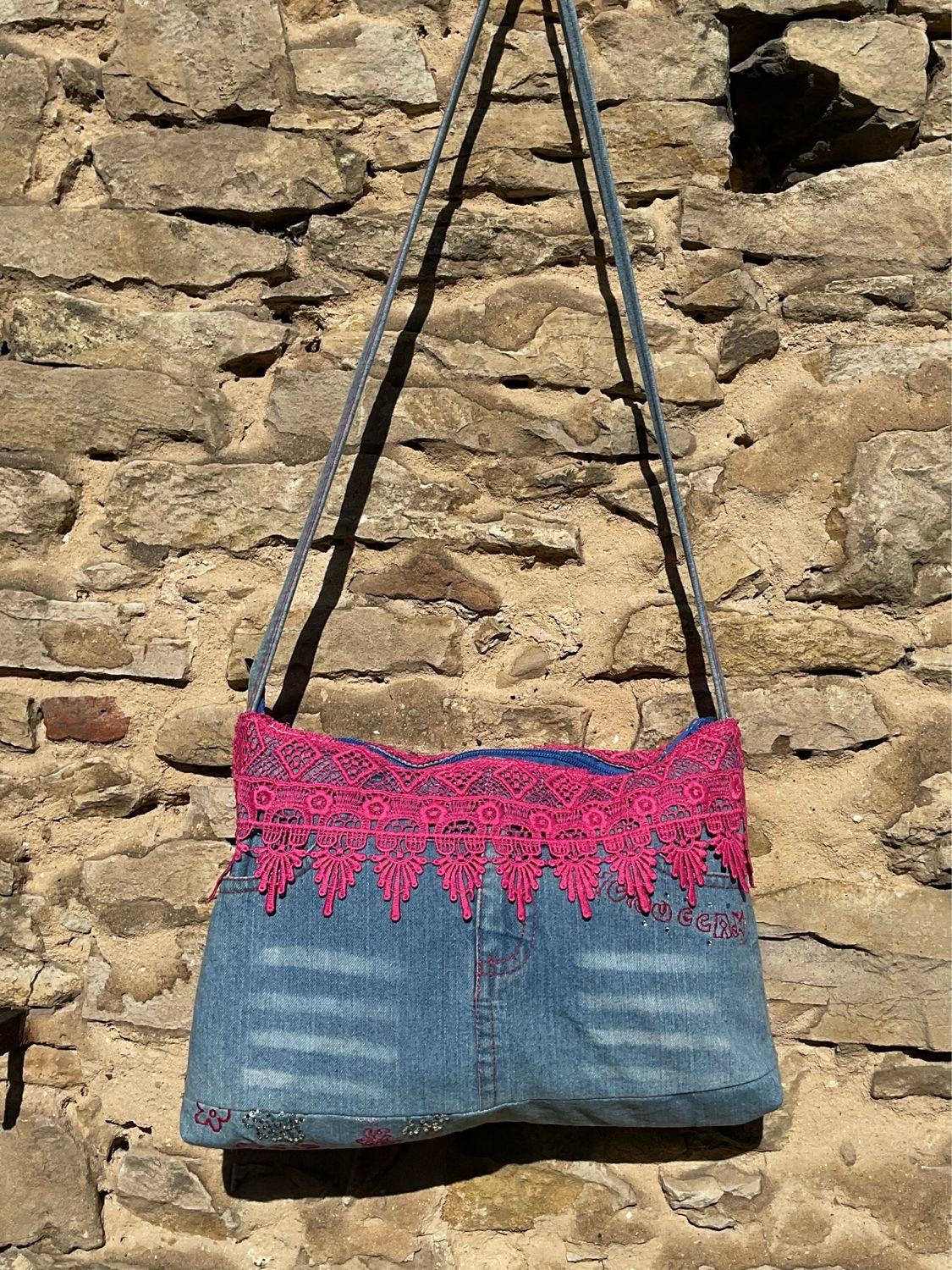 Mädchen Handtasche pink