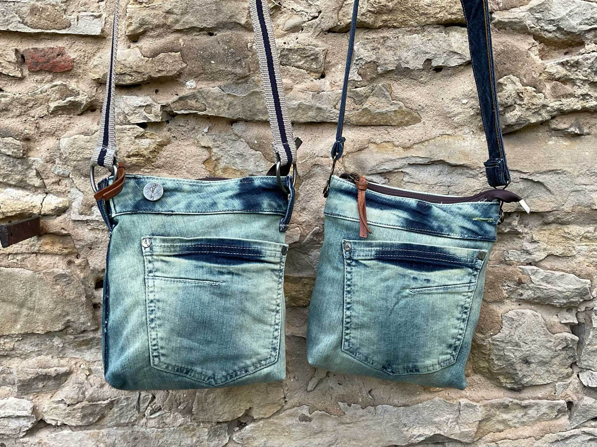 Kleine Jeanstasche Unisex