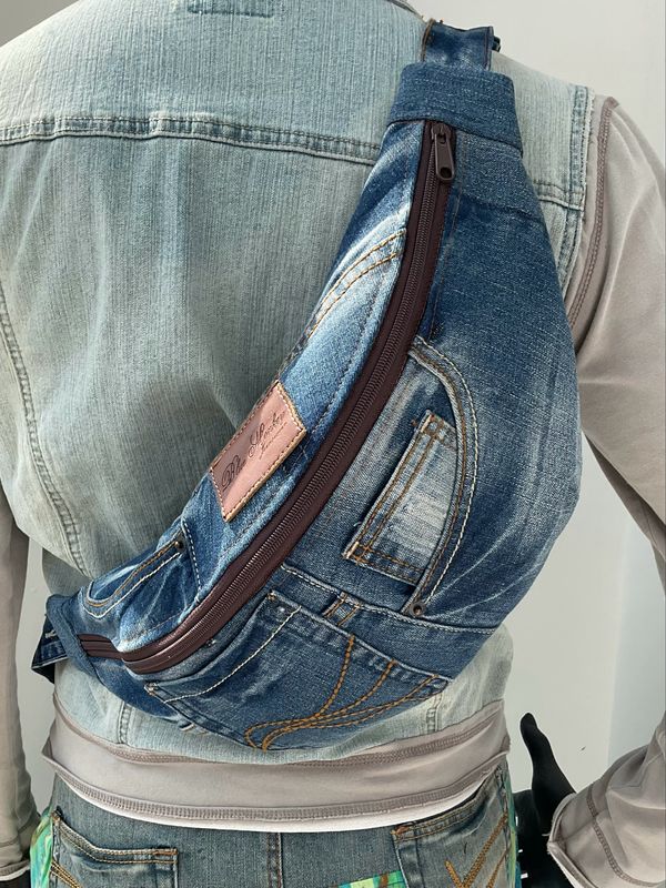 Crossbag Slingbag Bauchtasche groß