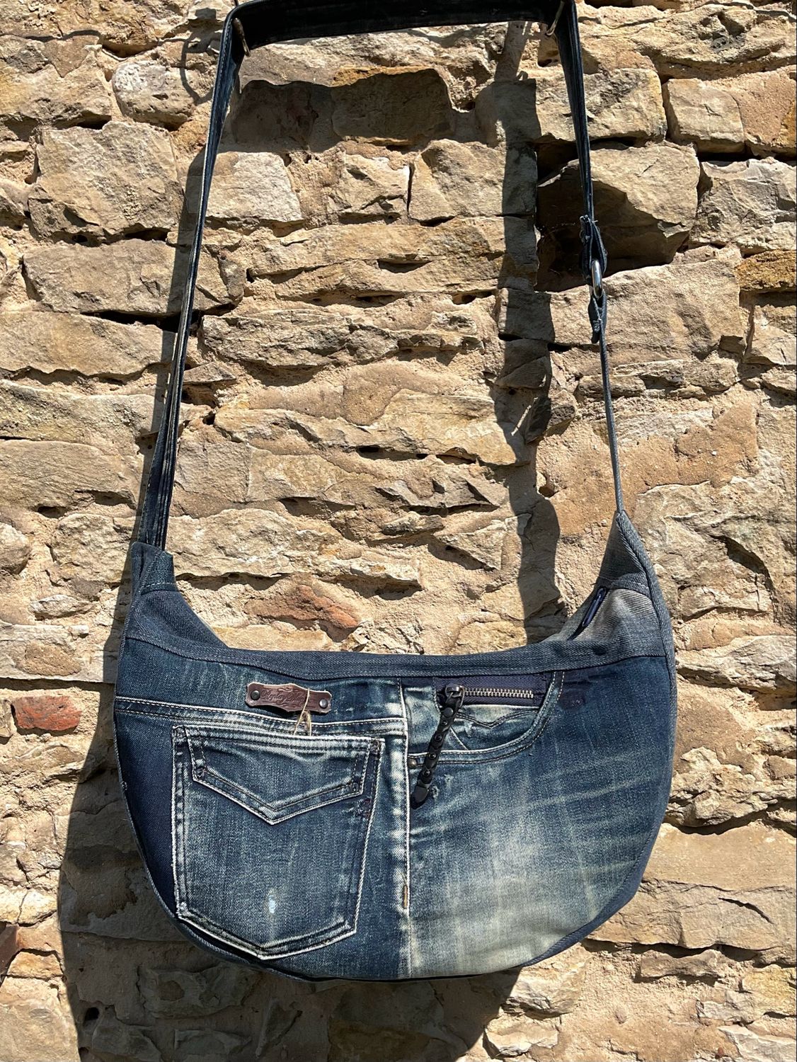 Moon Bag Banana Bag Jeanstasche