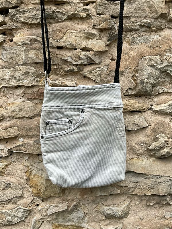Kordtasche grau unisex Kordtasche grau unisex