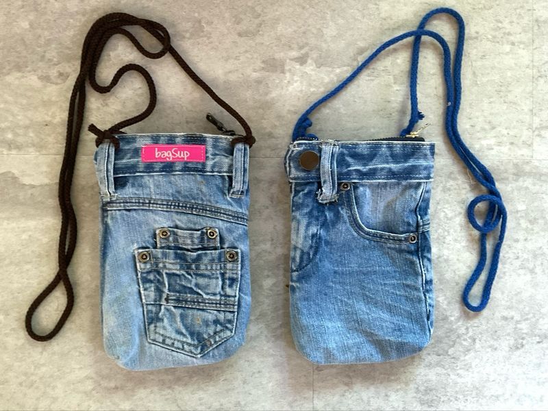 Handytasche Smartphonetasche Jeans zum Umhängen