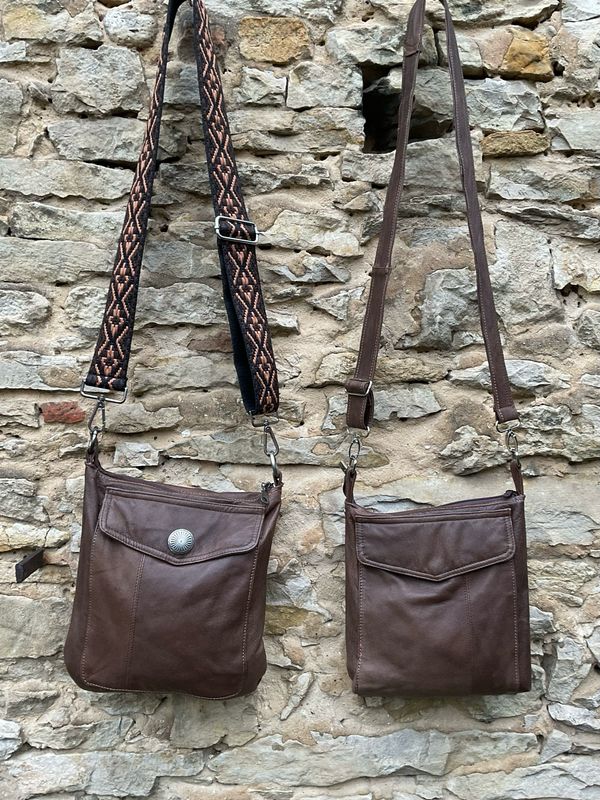 Leder Handtaschen Partner Set