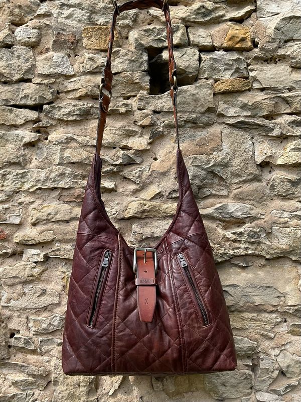 Ledertasche Hobobag Design Unikat Ledertasche Hobobag Design Unikat