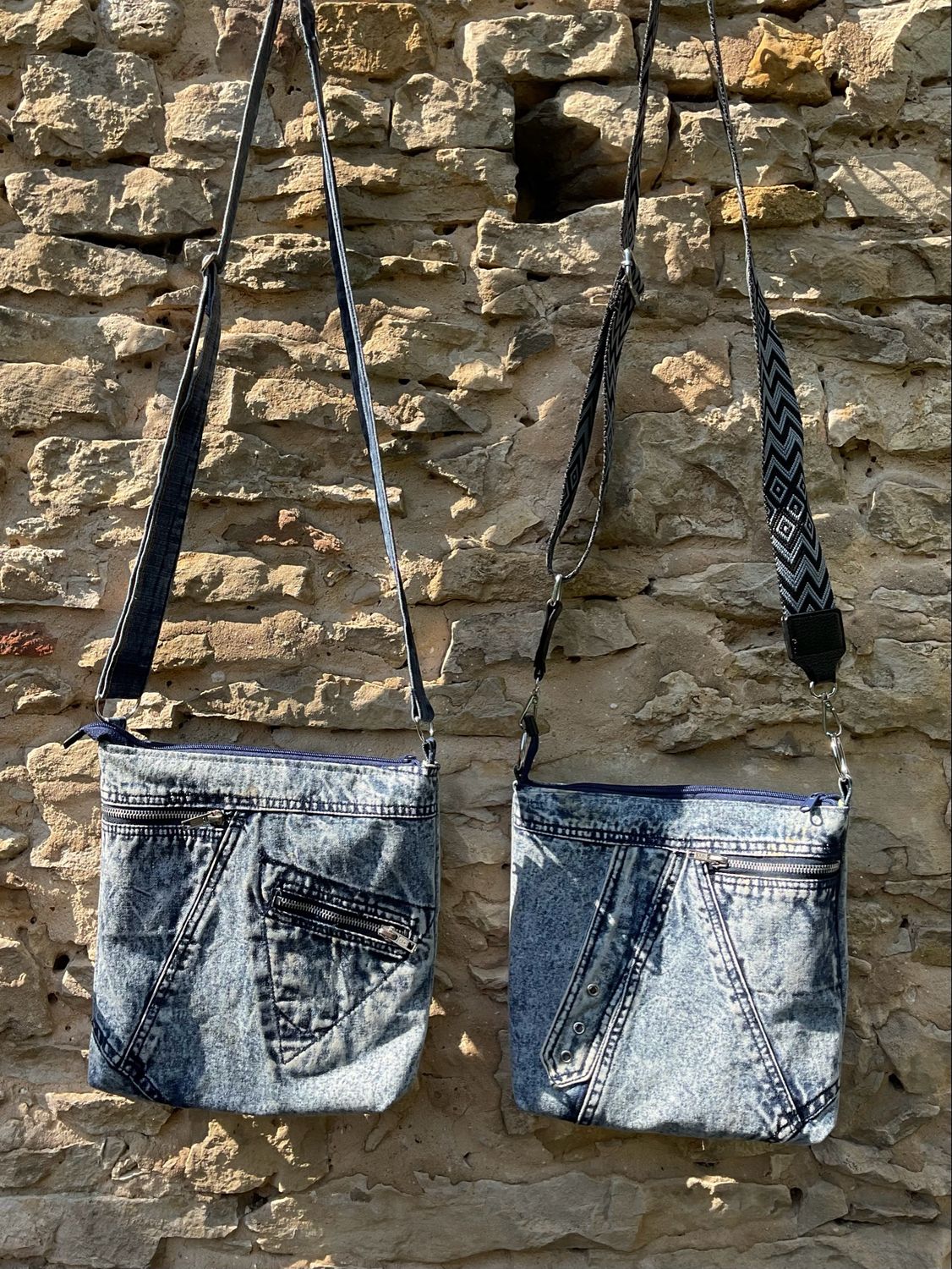 Jeanstasche Handtasche unisex Jeanstasche Handtasche unisex
