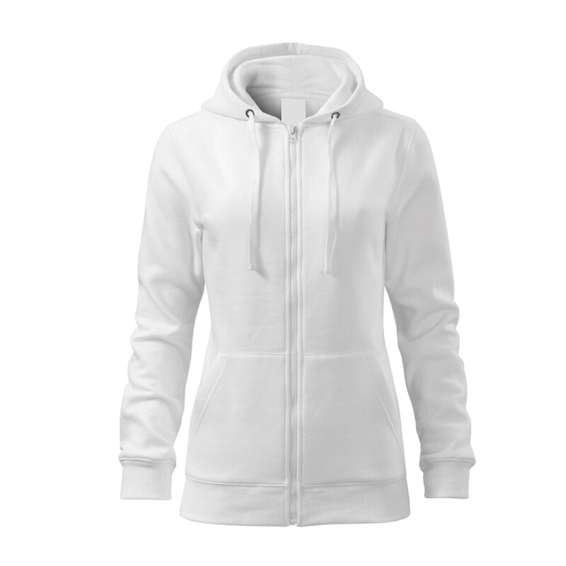 Damen ZIP-Hoodie TRENDY ZIPPER