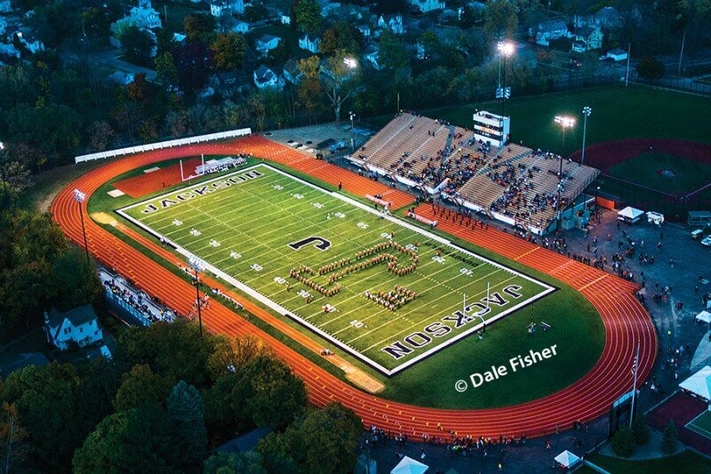 Jackson High School Marching Band "J"