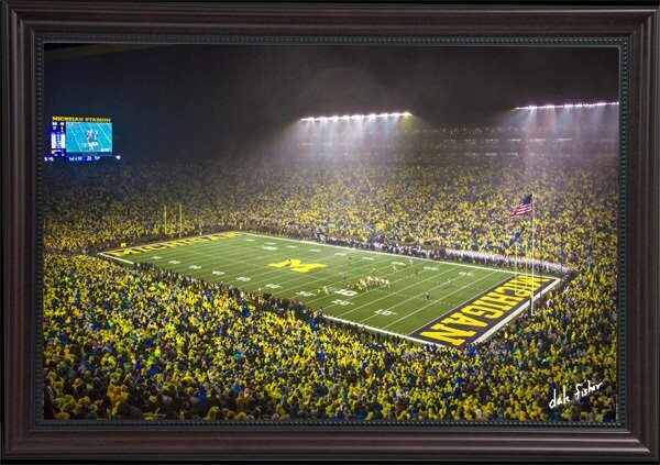 Notre Dame Night Rain Game-8544
