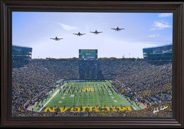 Warthog Flyover at Michigan Stadium