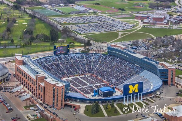 2018 Commencement Ceremony – Looking South
