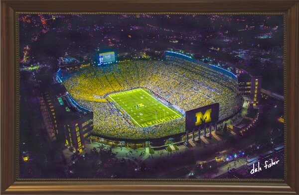 UM vs Michigan State Night Game