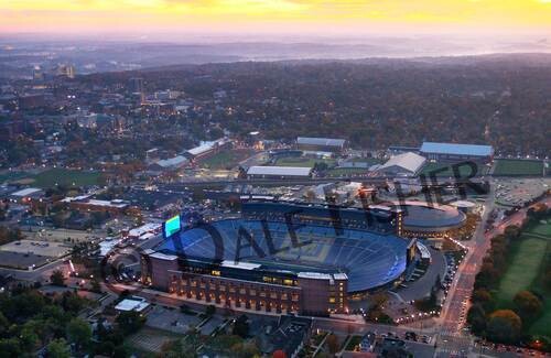 Sunrise Over the Big House