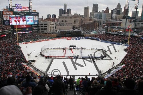 2014 Winter Classic Alumni Game National Anthem