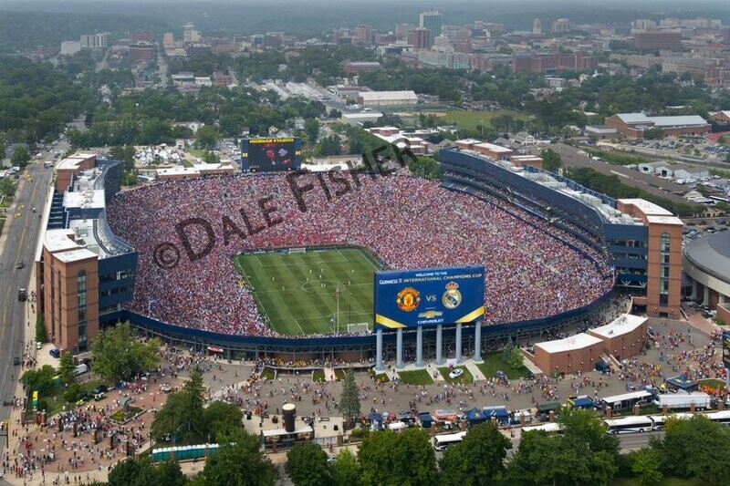 Michigan Stadium hosts Guinness International Champions Cup Match with Ann Arbor on the Horizon