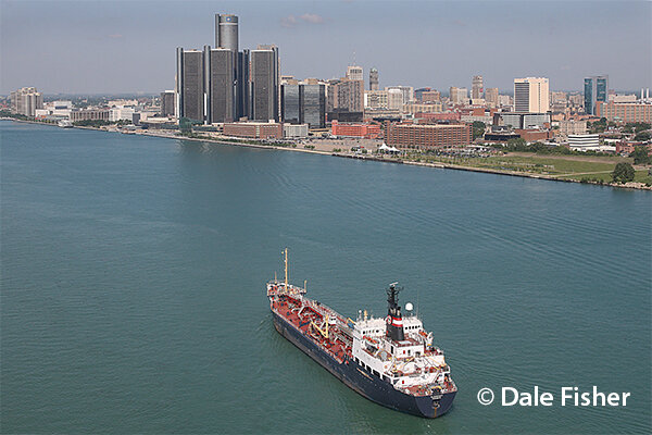 Detroit River Front Ship Algo