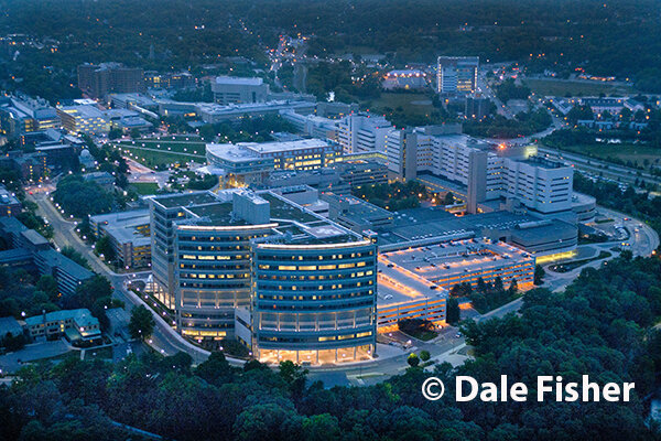 C.S. Mott Children's Hospital Medical Center at Night