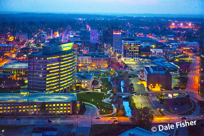 Consumers Energy at Night 3