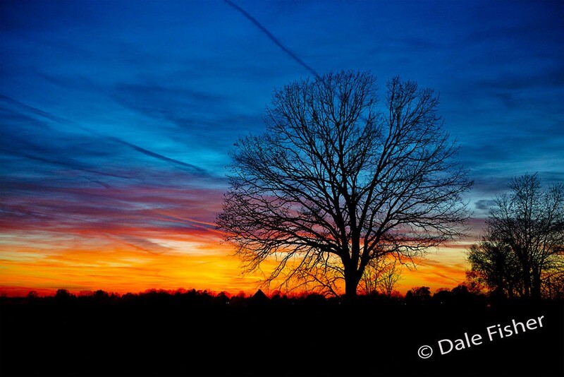 Perfect Michigan Fall Sunset