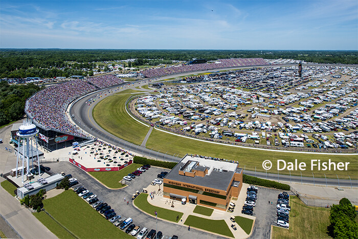 Michigan International Speedway from the Air