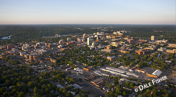 Ann Arbor Look North East Night
