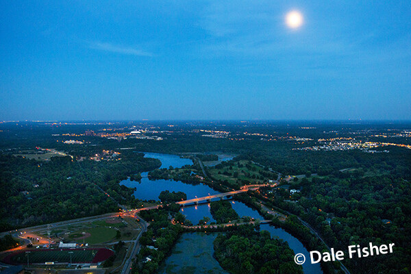Ann Arbor Moonlight Huron