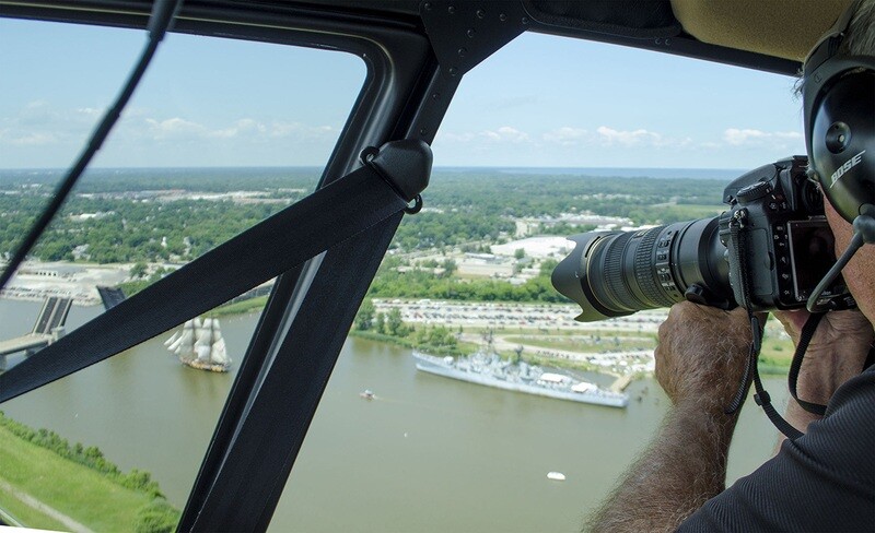 Dale Fisher Shooting Tall Ship Day