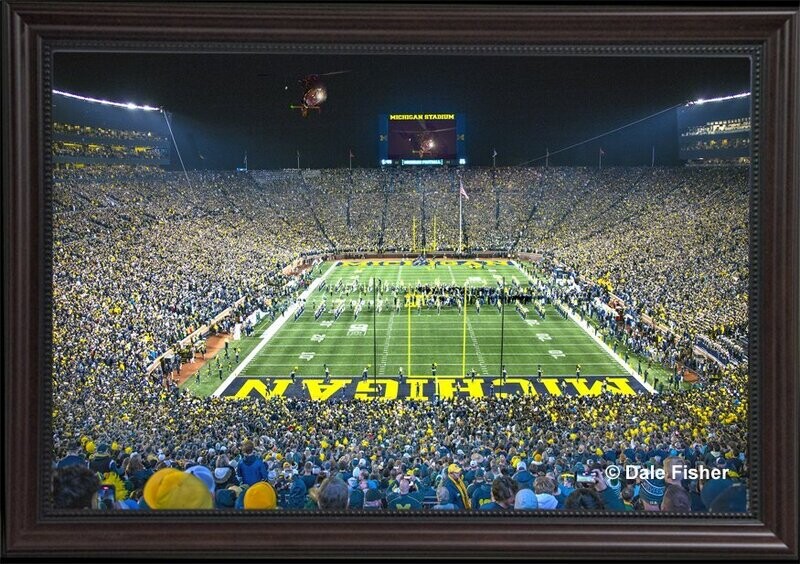 Flyover at the 2022 Michigan - Michigan State Game