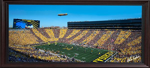 9-21-24 Stripe Out with Michigan Flags on Field #2213