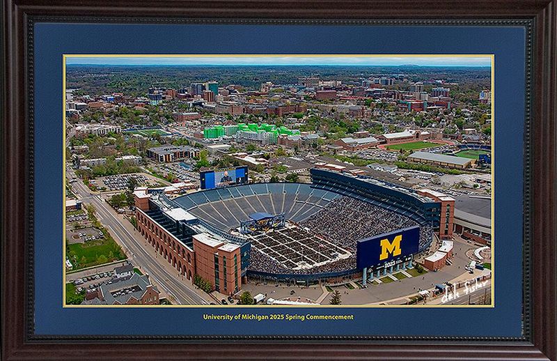 2025 University of Michigan Spring Commencement featuring Derek Jeter #7703
