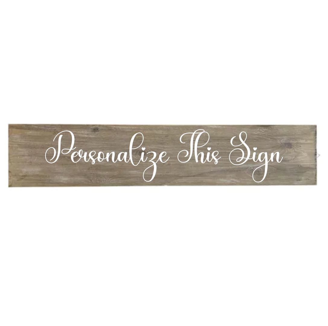 Personalized  Wall Plaques