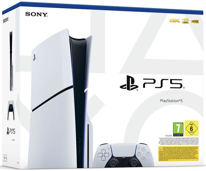 PS5 Console 1TB Standard Slim White