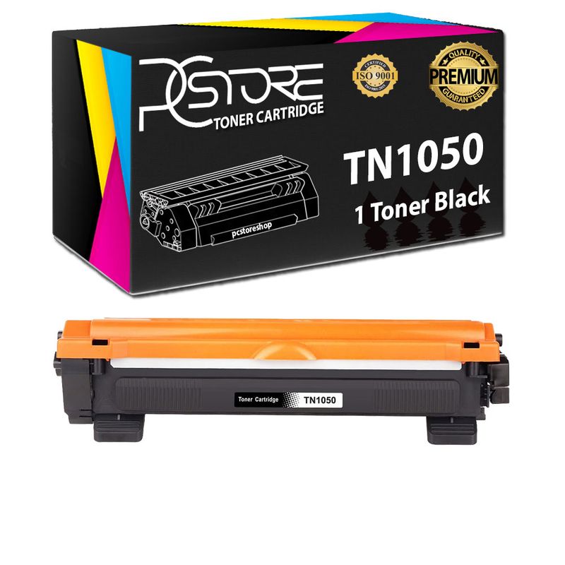 PcStore® TN1050 Toner Compatibile per Brother TN-1050 TN1030, 1000 pagine, Nero