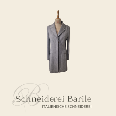 Damenmantel aus Loro Piana Stoff