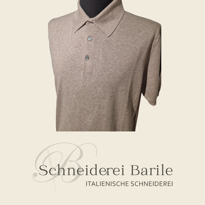 Sommer Poloshirts aus Loro Piana Stoff