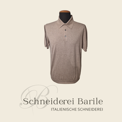 Sommer Poloshirts aus Loro Piana Stoff