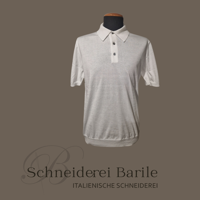 Sommer Poloshirts aus Loro Piana Stoff