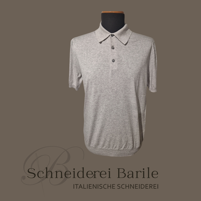 Sommer Poloshirts aus Loro Piana Stoff