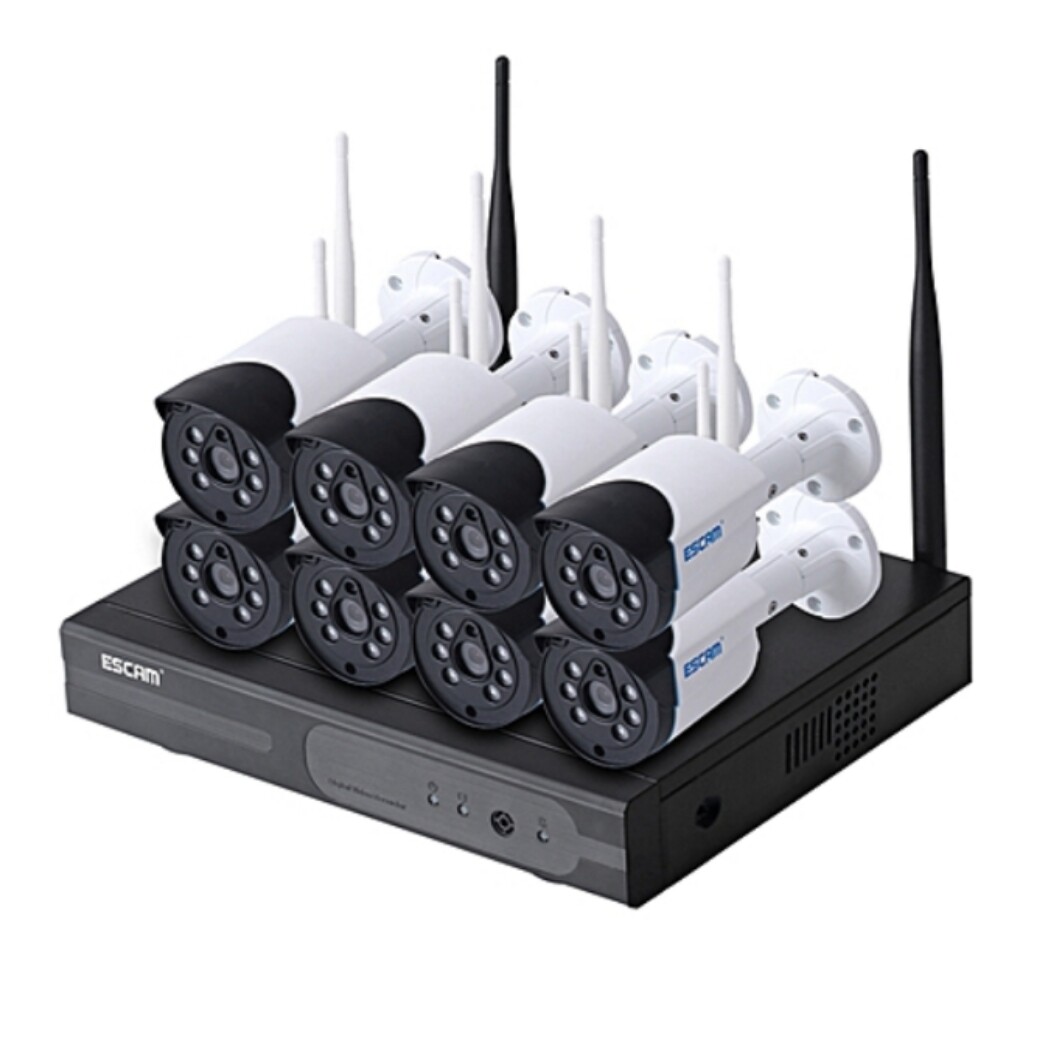 Complete Wireless NVR/DVR 8Chan CCTV Kits