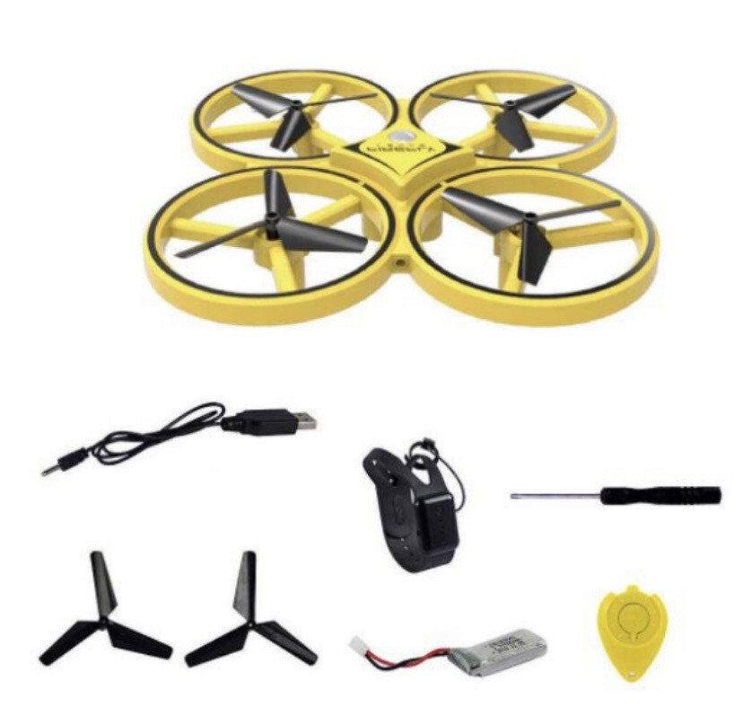 Andowl Sky8 Quadcopter Drone with Hand Sensor Control 2022 Edition