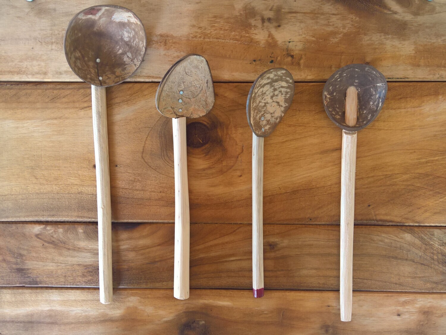 Coconut shell Spoons Pack