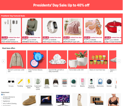 PRESIDENT&#39;S DAY SALE