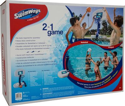 SwimWays 2-in-1 Pool Sport Combo Set