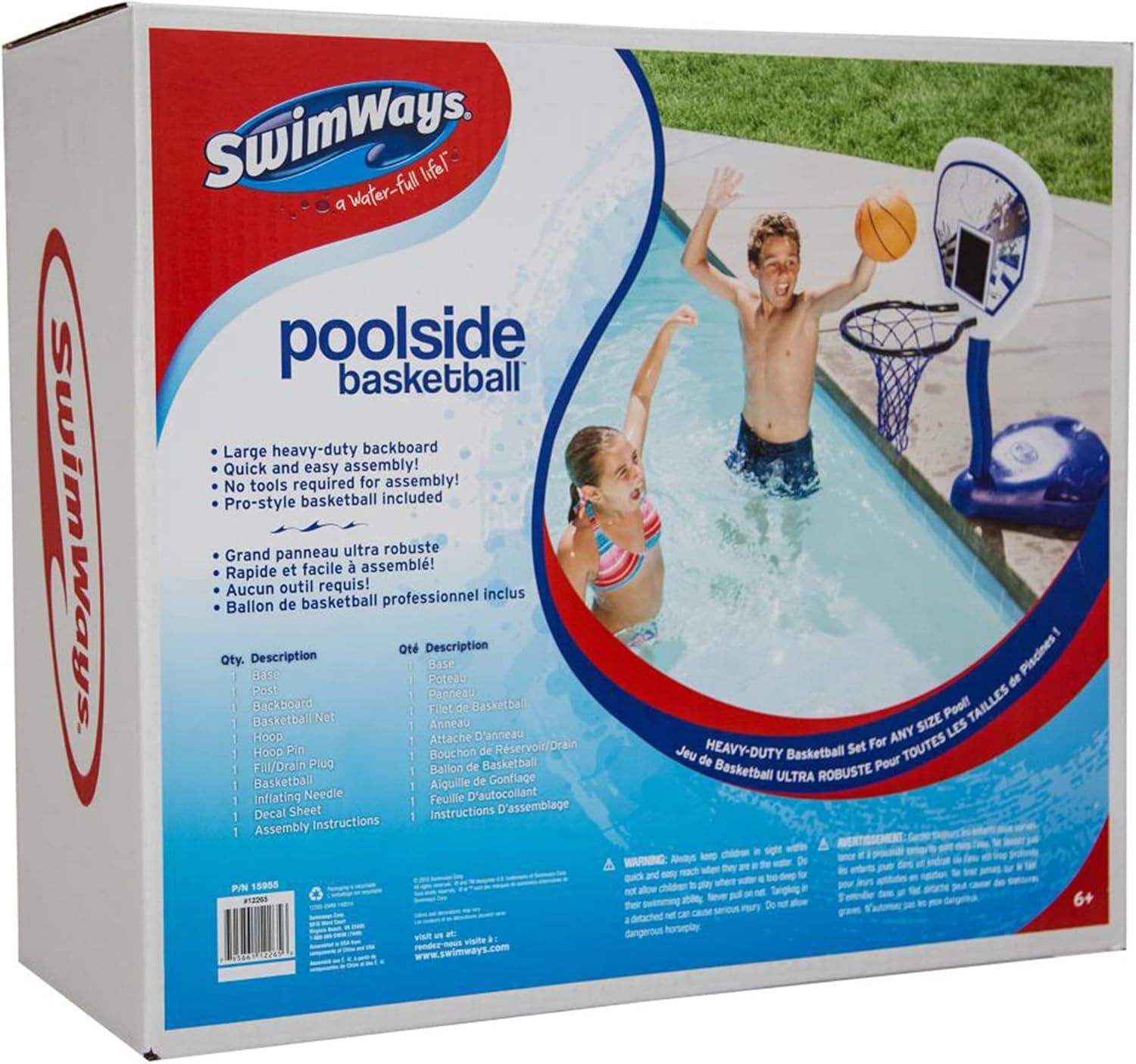 SwimWays Poolside Basketball Game