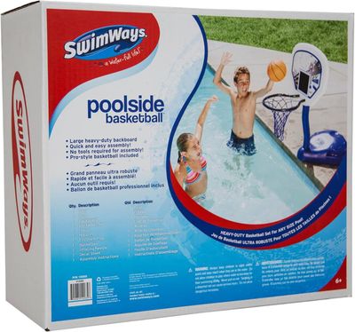 SwimWays Poolside Basketball Game