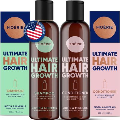 Moerie Hair Thickening Shampoo &amp; Conditioner, Natural Ingredients