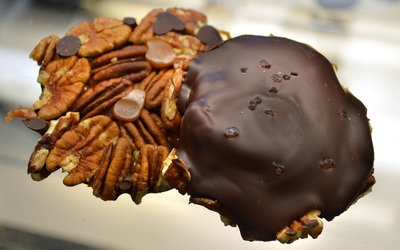 Dark Chocolate Tortoise with Agave Caramel & Monterey Bay Sea Salt