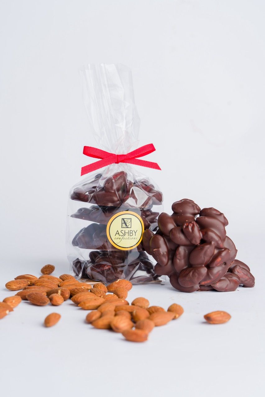 Dark Chocolate Almond Clusters