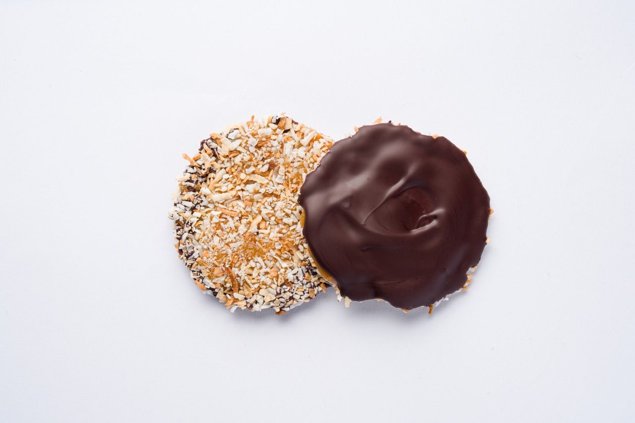 Dark Chocolate Toasted Coconut Tortoise