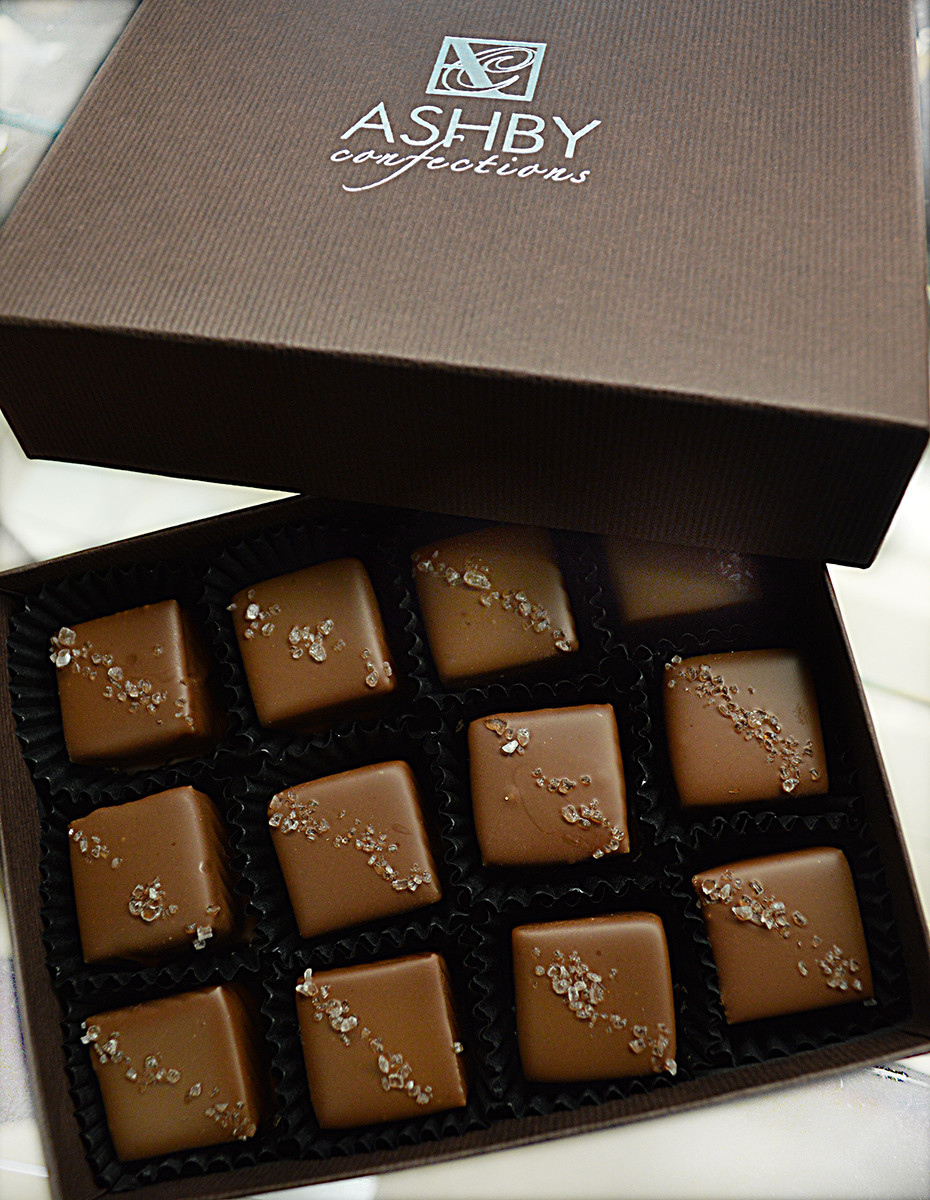 12-Piece Milk Chocolate Salted Caramels 12-Piece Milk Chocolate Salted Caramels