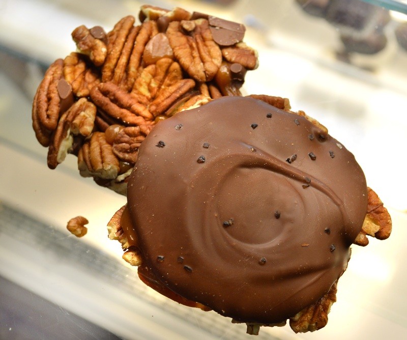 Milk Chocolate Tortoise with Alderwood Smoked Sea Salt